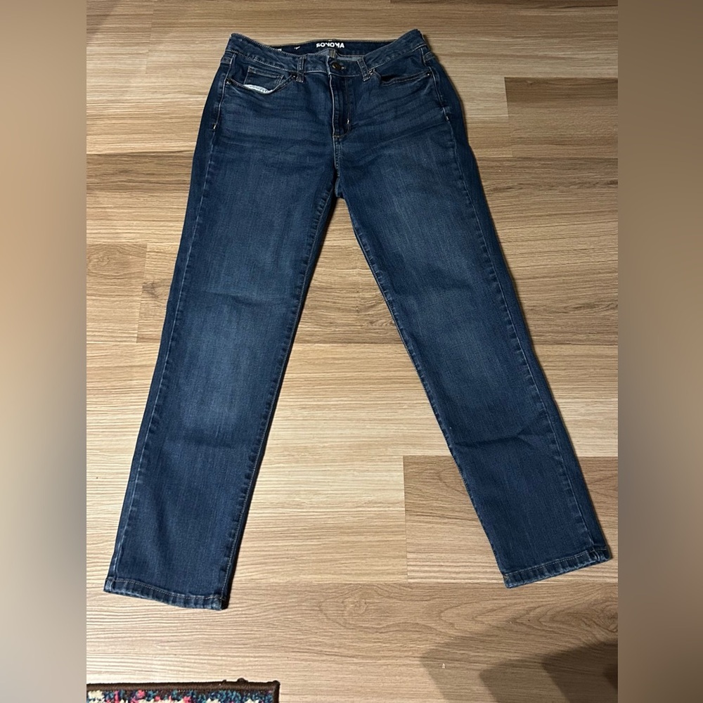 Size 10 straight leg Sonoma jeans, gently worn